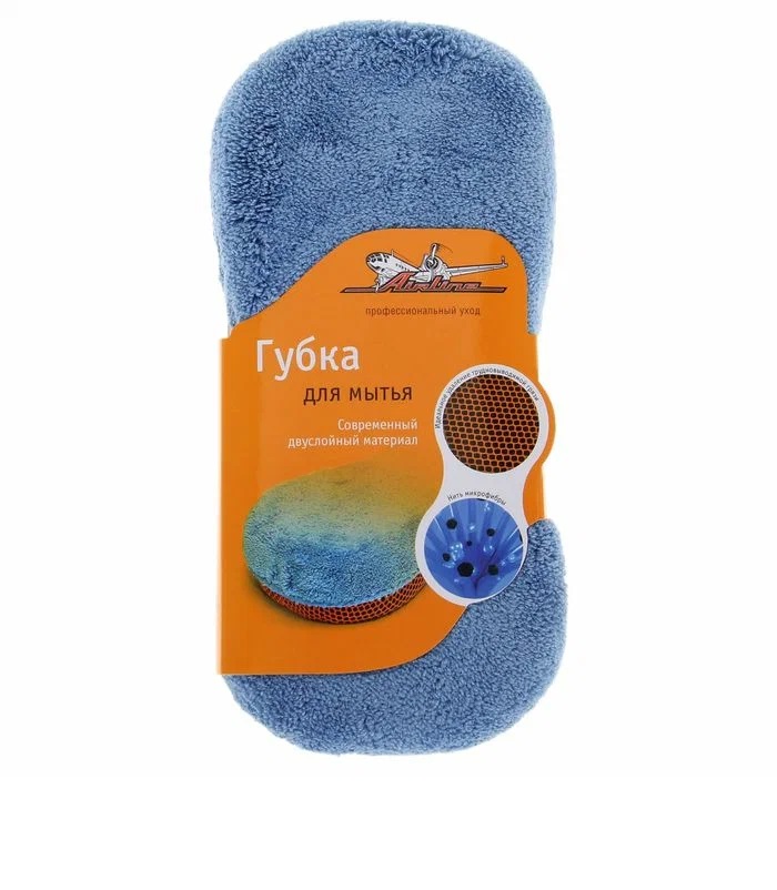 Губка микрофибра AIRLINE 22,5*11,5*5,5см