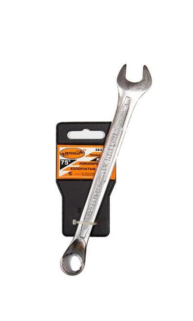 Ключ комбинированный коленчатый 12мм75 АвтоДело 36312