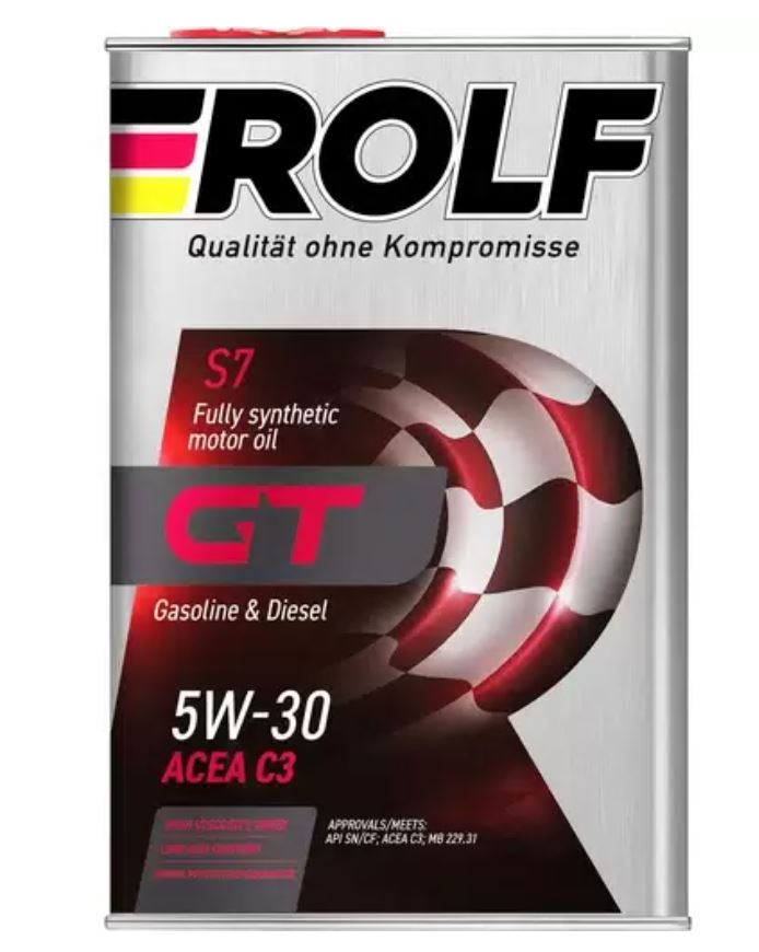 ROLF 5W30 GT С3 SN/CF 4л