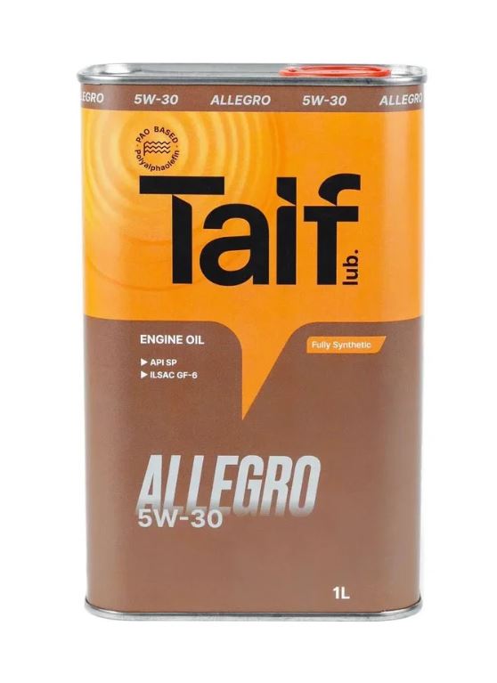 Taif 5W30 ALLEGRO SP GF-6 1л син.