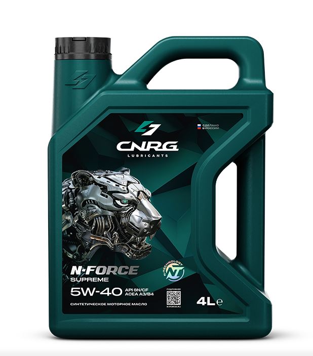 C.N.R.G. N-Force Supreme 5W40 SN/CF,A3/B4 4л