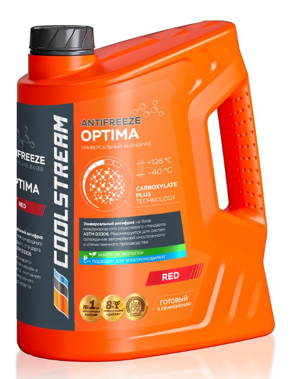 Антифриз CoolStream Optima Red 5кг