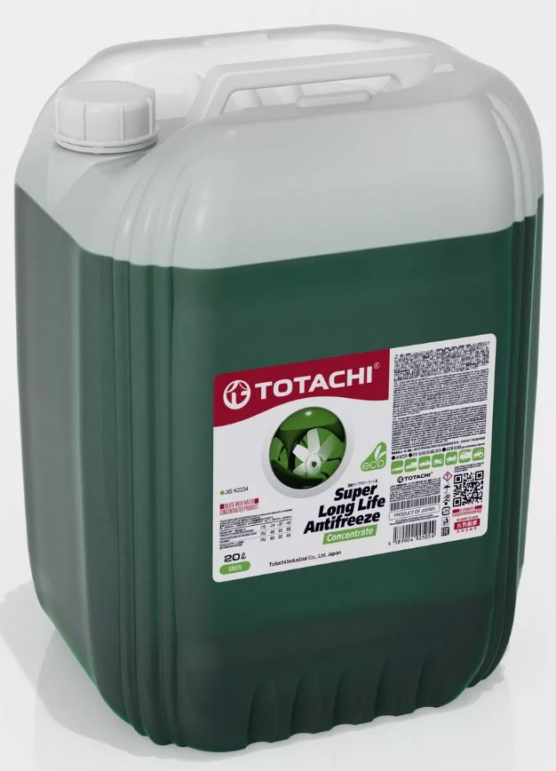 Антифриз TOTACHI Super LLA Green разливной 1л (20л) конц.