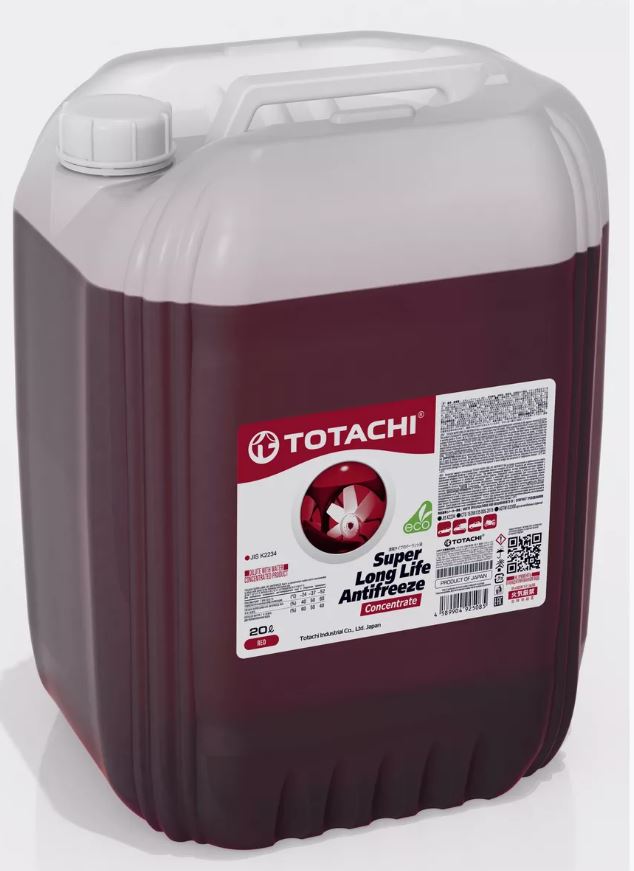 Антифриз TOTACHI Super LLA Red разливной 1л (20л) конц.