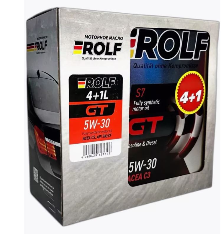 ROLF 5W30 GT С3 SN/CF 5л (4+1)