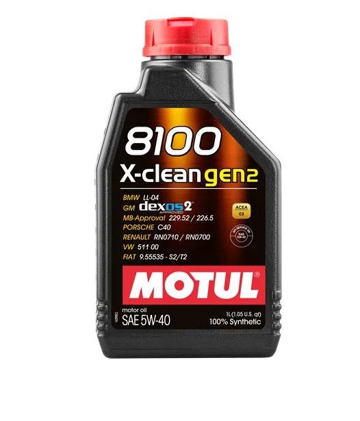 Motul Авто 8100 X-clean GEN2 5W40 1л