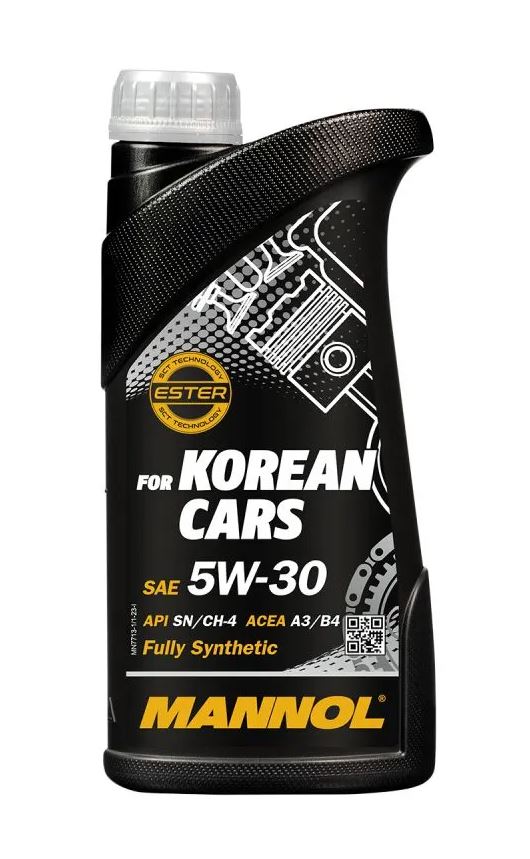 Mannol 5W30 Korean Cars 1л. SN/GF-5 7031/7713