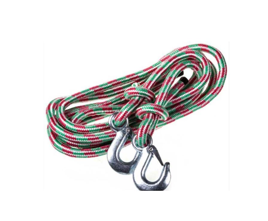 Трос веревочный 3т 5м 2крюка Барнаул в пакете