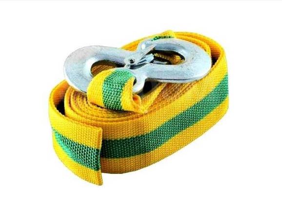 Трос ленточный 3т 5м 2 крюка Барнаул в пакете