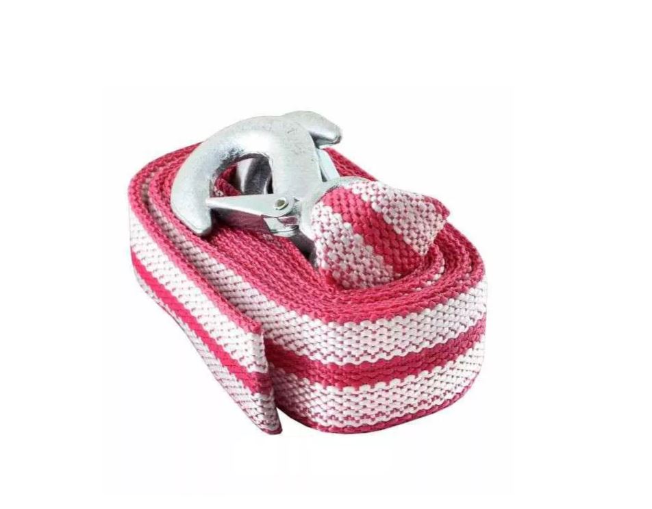 Трос ленточный 5т 5м 2 крюка Барнаул в пакете